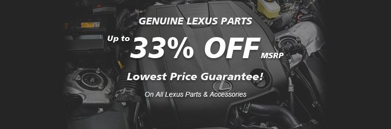 Genuine Lexus LS500 parts, Guaranteed low prices