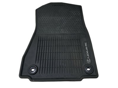 Lexus All-Weather Floor Mats, Black PT206-24152-20