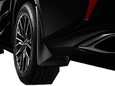Lexus Mudguards - Rear, Black PU060-4801T-R1