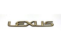 Lexus 75441-24020 Luggage Compartment Door Name Plate, No.1