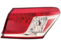 Lexus 81551-33470 Lens & Body, Rear Combination Lamp, RH