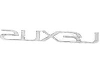 Lexus 75447-33110 Luggage Compartment Door Name Plate, No.7