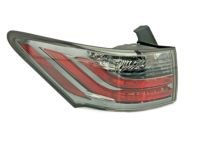 Lexus 81561-76090 Lens & Body, Rear Combination Lamp