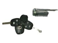 Lexus 89073-48020 Cylinder Set, Lock W