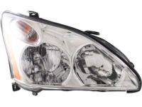 Lexus 81150-0E010 Headlight Assembly Pair Driver And Passenger Side Halogen