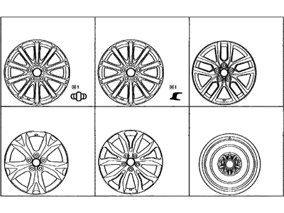 Lexus Spare Wheel - 4261A-78031