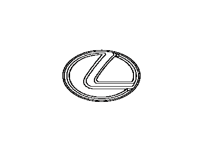 Lexus 75431-30240 Symbol Emblem