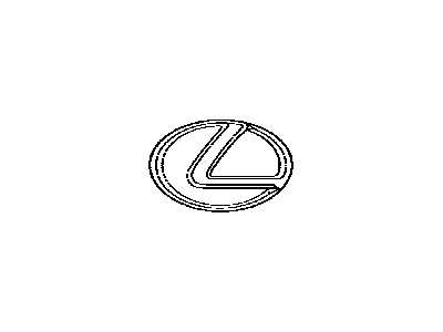2013 Lexus IS250 Emblem - 53141-53010