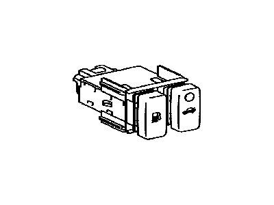 Lexus 84840-53020 Switch Assembly, Luggage