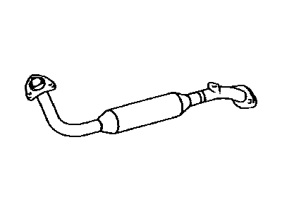 Lexus 17410-50370 Front Exhaust Pipe Assembly