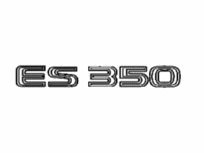 2021 Lexus ES350 Emblem - 75442-33480
