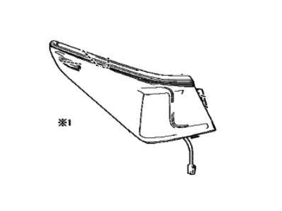 Lexus 81560-33592 Lamp Assembly, RR COMBIN