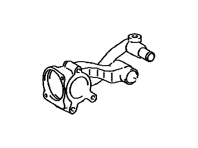 Lexus 16032-36060 Housing Sub-Assembly, Water Inlet