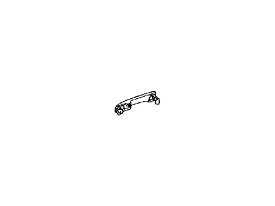 Lexus 69220-48040-A2 Front Door Outside Handle Assembly, Left