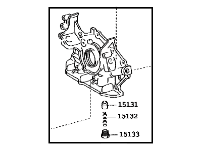 Lexus RX350 Oil Pump - 15100-20050