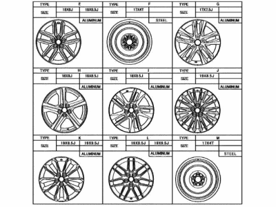 2023 Lexus IS350 Spare Wheel - 4261B-53020