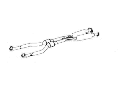 Lexus IS500 Exhaust Pipe - 17410-38650