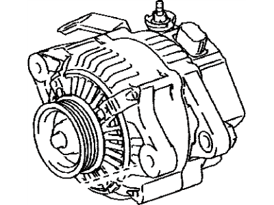 Lexus 27060-0P340 Alternator Assembly With Regulator