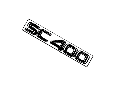 1997 Lexus SC400 Emblem - 75471-24140