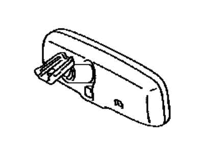 Lexus 87810-0WQ70 Mirror Assembly Inner R