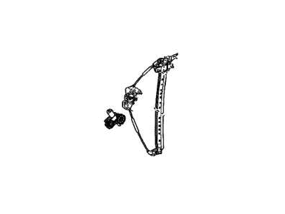 2021 Lexus LS500h Window Regulator - 69830-50080