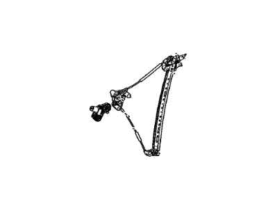 2021 Lexus LS500h Window Regulator - 69801-50051