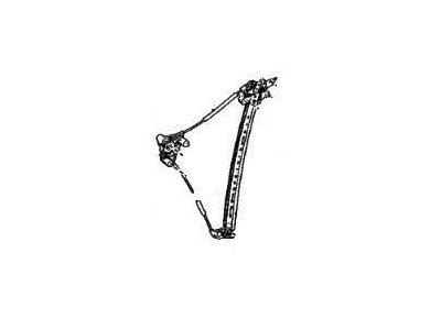 2021 Lexus LS500h Window Regulator - 69802-50051