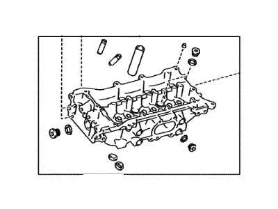 Lexus TX550h+ Cylinder Head - 11102-39356