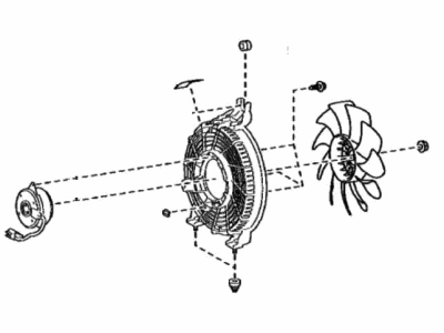 2024 Lexus GX550 Fan Blade - 88590-60111