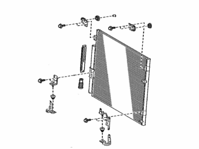 Lexus LX600 A/C Condenser - 884A0-60060