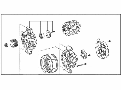 2024 Lexus LX600 Alternator - 27060-0W040