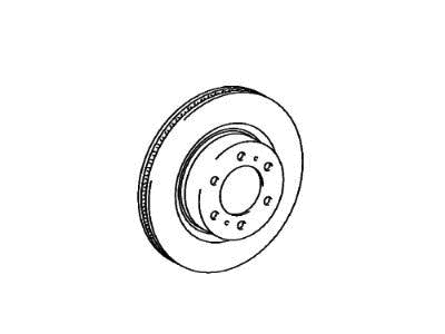 2025 Lexus GX550 Brake Disc - 43512-60290