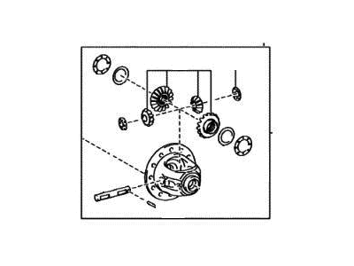 Lexus 41301-60250 CASE SUB-ASSY, DIFFE