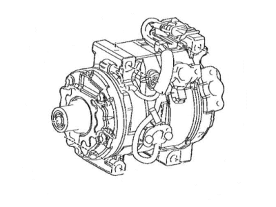 2025 Lexus GX550 A/C Compressor - 88320-60C30