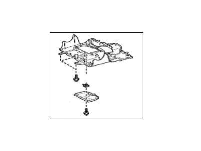 Lexus 51420-60110 COVER ASSY, ENGINE U