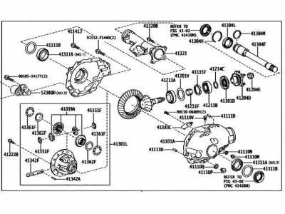 2024 Lexus GX550 Differential - 41110-60D90