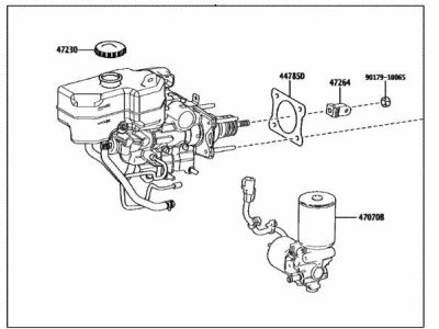 2023 Lexus LX600 Brake Fluid Pump - 47050-60B50