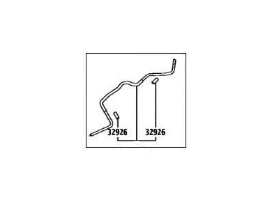 2024 Lexus GX550 Automatic Transmission Oil Cooler Hose - 32922-60520