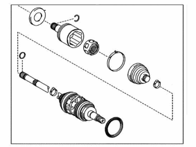 2023 Lexus LX600 Axle Shaft - 43420-60230