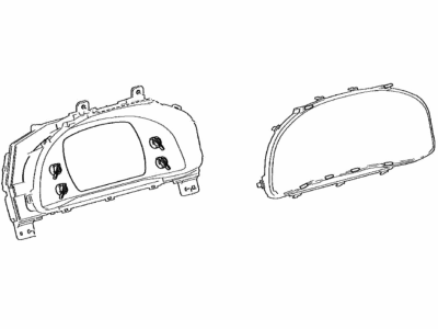 2023 Lexus LX600 Instrument Cluster - 83800-6CC60