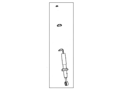 2023 Lexus LX600 Strut Housing - 48510-80B69