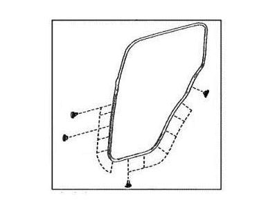 Lexus LX600 Door Seal - 67871-60140