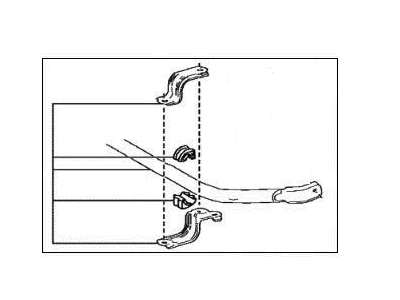 2023 Lexus LX600 Sway Bar Kit - 48804-60180