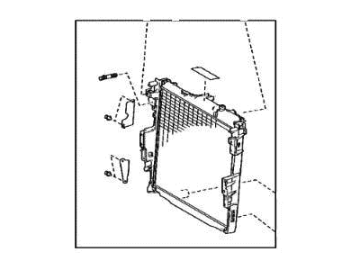 Lexus 16400-70742 RADIATOR ASSY