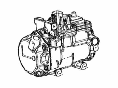 Lexus RX350 A/C Compressor - 88370-48111