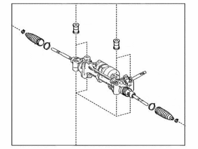 2023 Lexus LC500 Steering Gear Box - 44250-11091