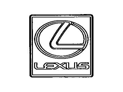 1993 Lexus SC400 Emblem - 11291-50020