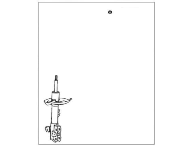 2022 Lexus NX250 Strut Housing - 48520-79605