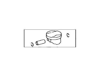 Lexus RX450h+ Piston - 13101-25050