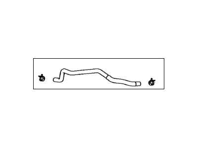 Lexus RX500h Brake Booster Vacuum Hose - 44750-78060